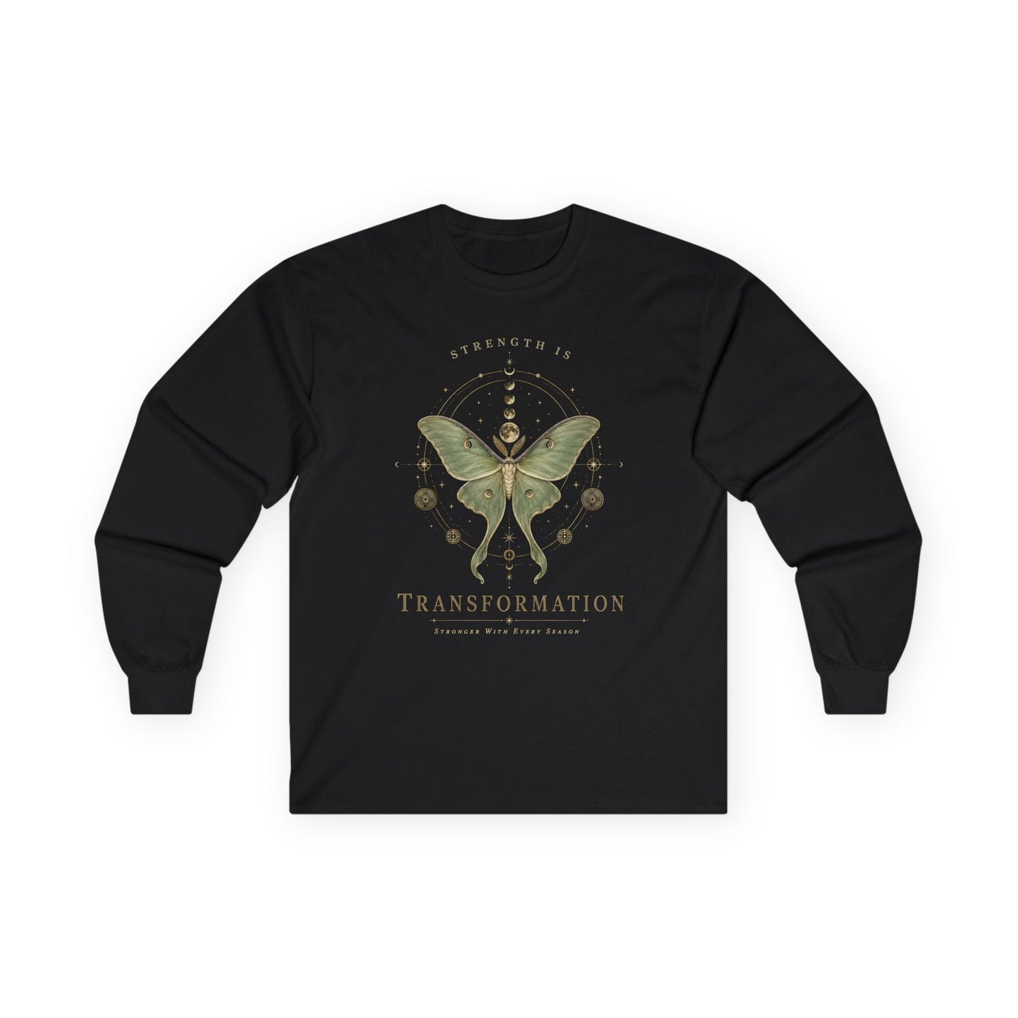 Moth Transformation Long Sleeve Tee
