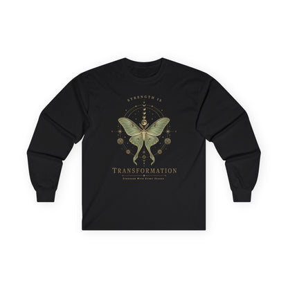 Moth Transformation Long Sleeve Tee