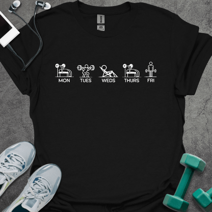 Workout Routine T-Shirt