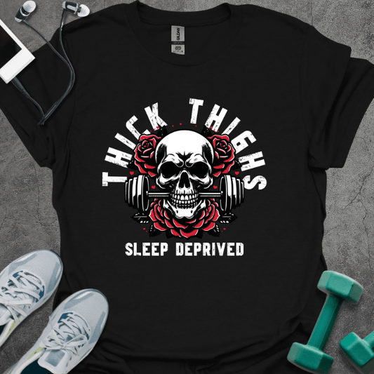 Thick Thighs And Sleep Deprived T-Shirt