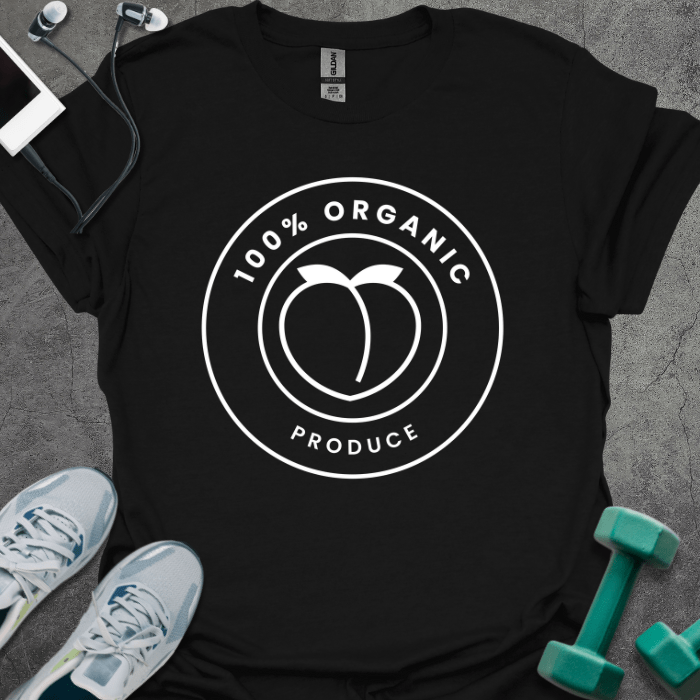 100% Organic Produce T-Shirt