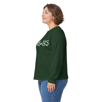 Gym Math Long Sleeve Tee