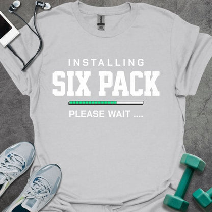 Installing Six Pack T-Shirt