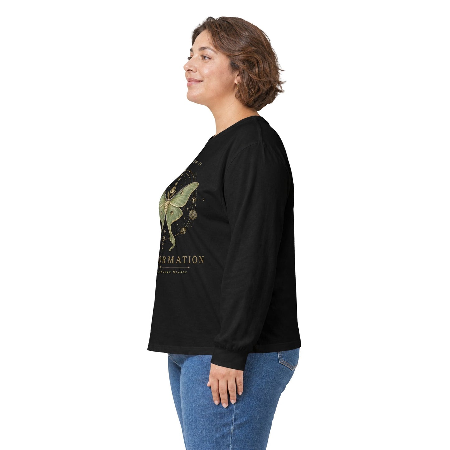 Moth Transformation Long Sleeve Tee