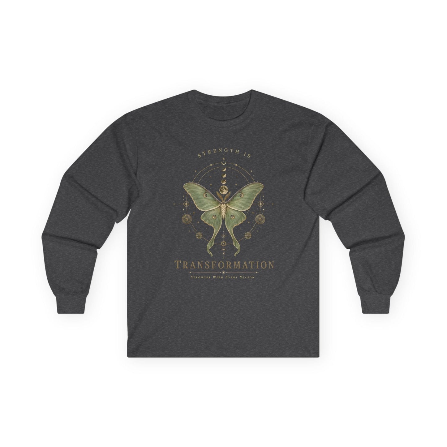Moth Transformation Long Sleeve Tee