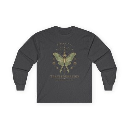 Moth Transformation Long Sleeve Tee