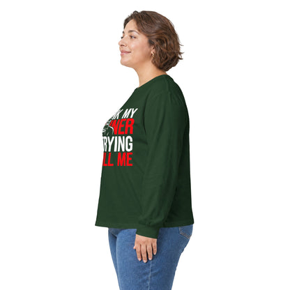 Trainer Trying Long Sleeve Tee