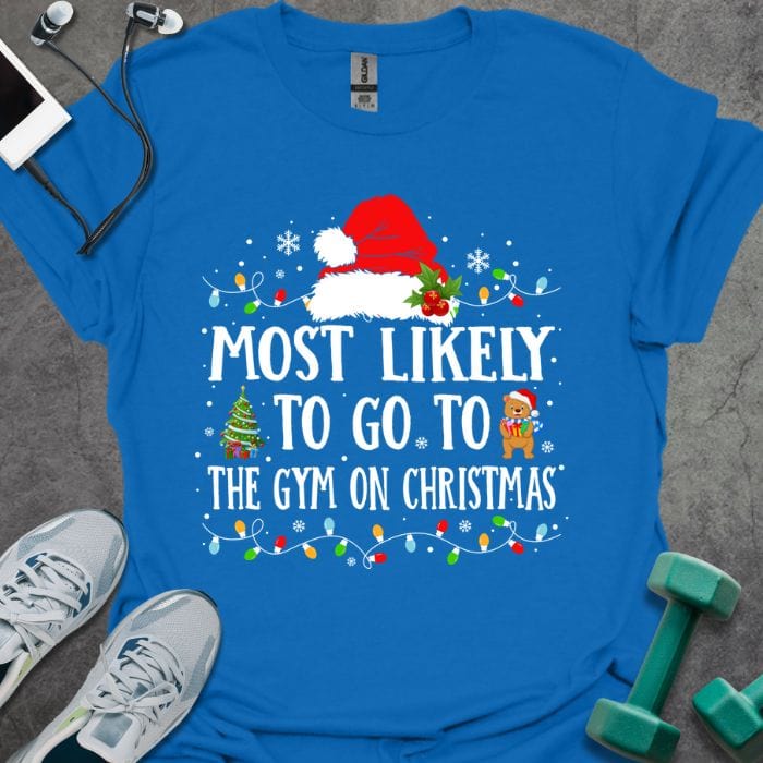 Gym On Christmas T-Shirt