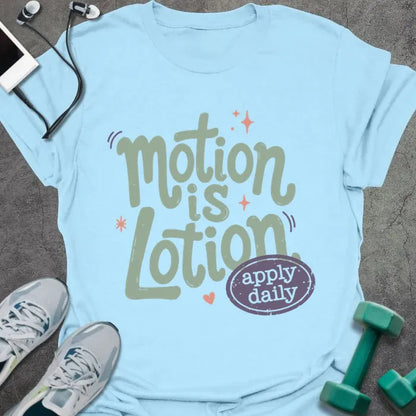 T-Shirt Light Blue / S Motion Lotion T-Shirt