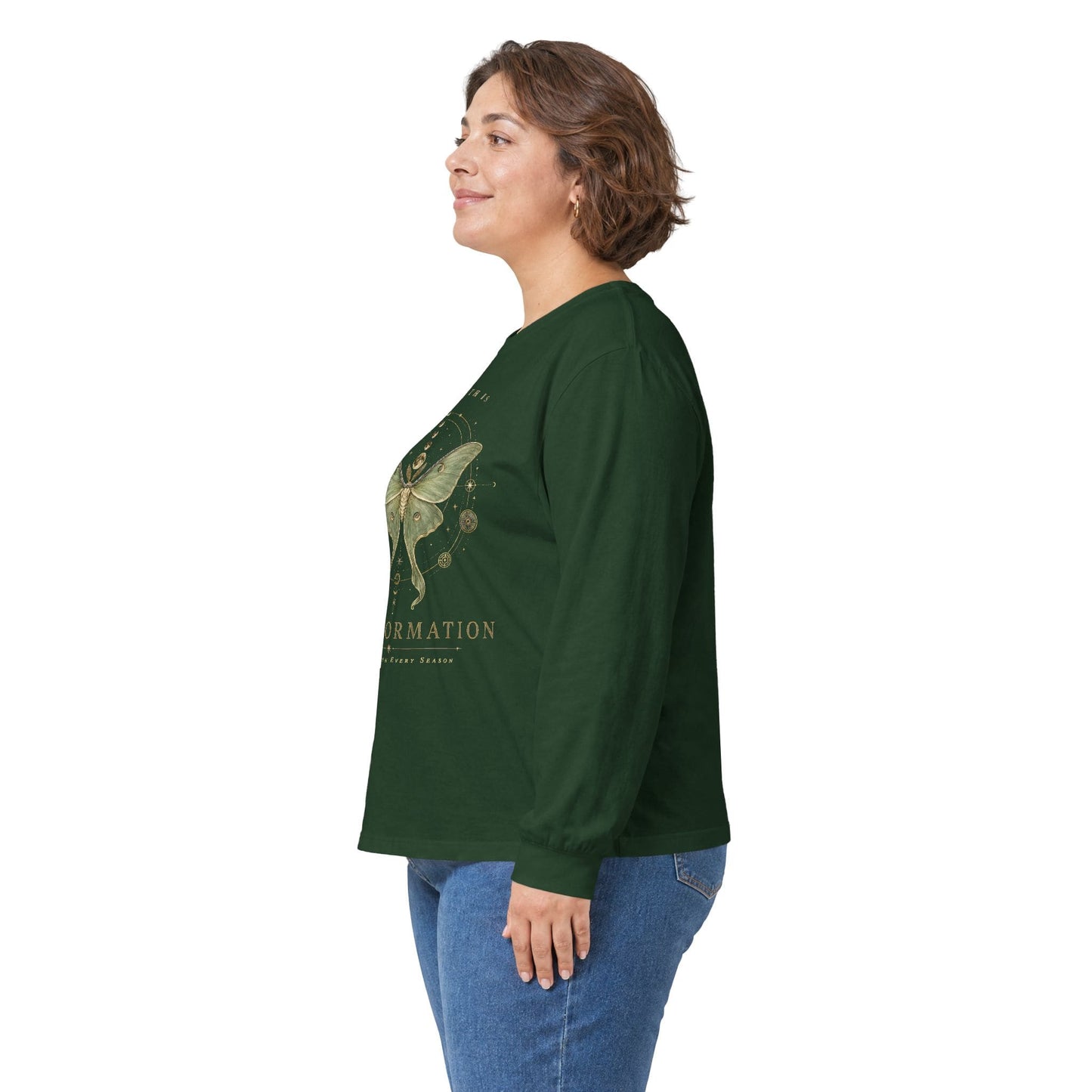 Moth Transformation Long Sleeve Tee