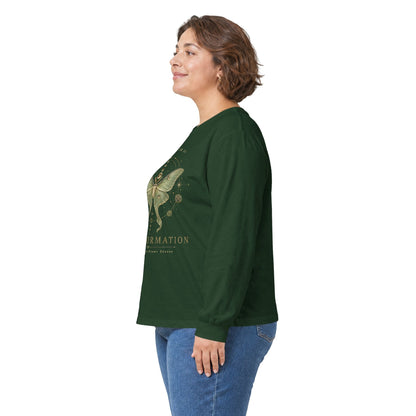 Moth Transformation Long Sleeve Tee