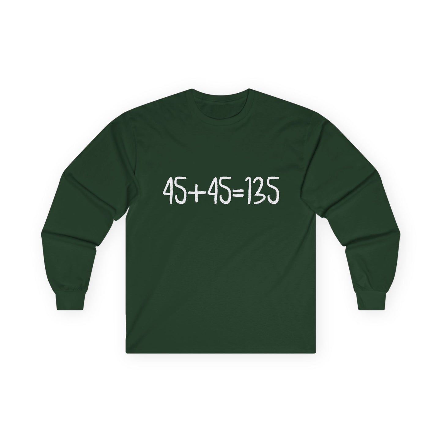 Gym Math Long Sleeve Tee