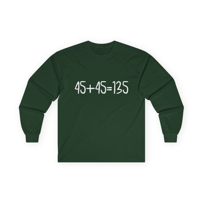 Gym Math Long Sleeve Tee
