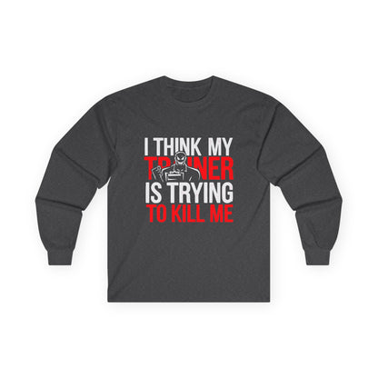Trainer Trying Long Sleeve Tee