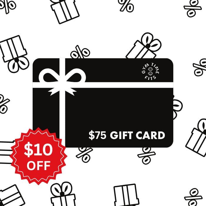 Gym Time Fits digital gift card, $75 value