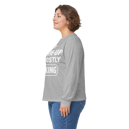 Mostly Talking Long Sleeve Tee