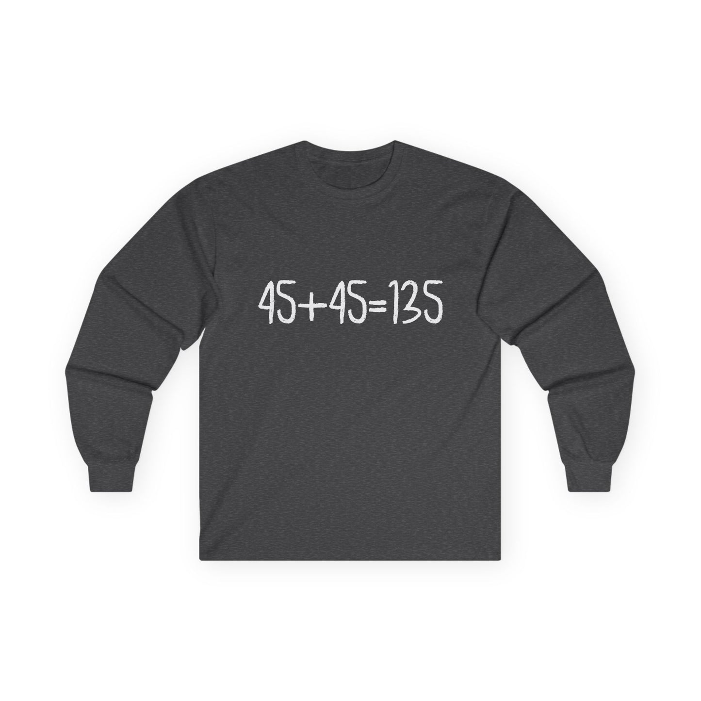 Gym Math Long Sleeve Tee