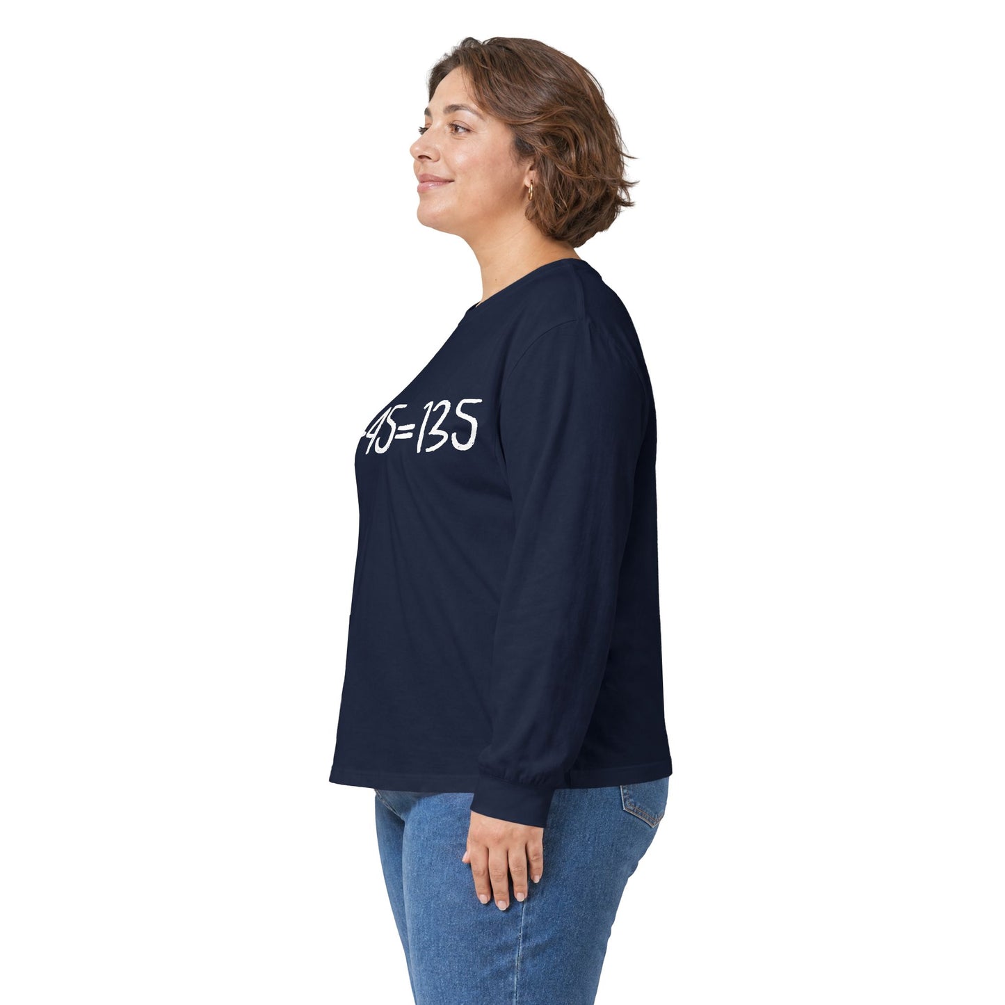 Gym Math Long Sleeve Tee