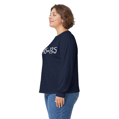 Gym Math Long Sleeve Tee