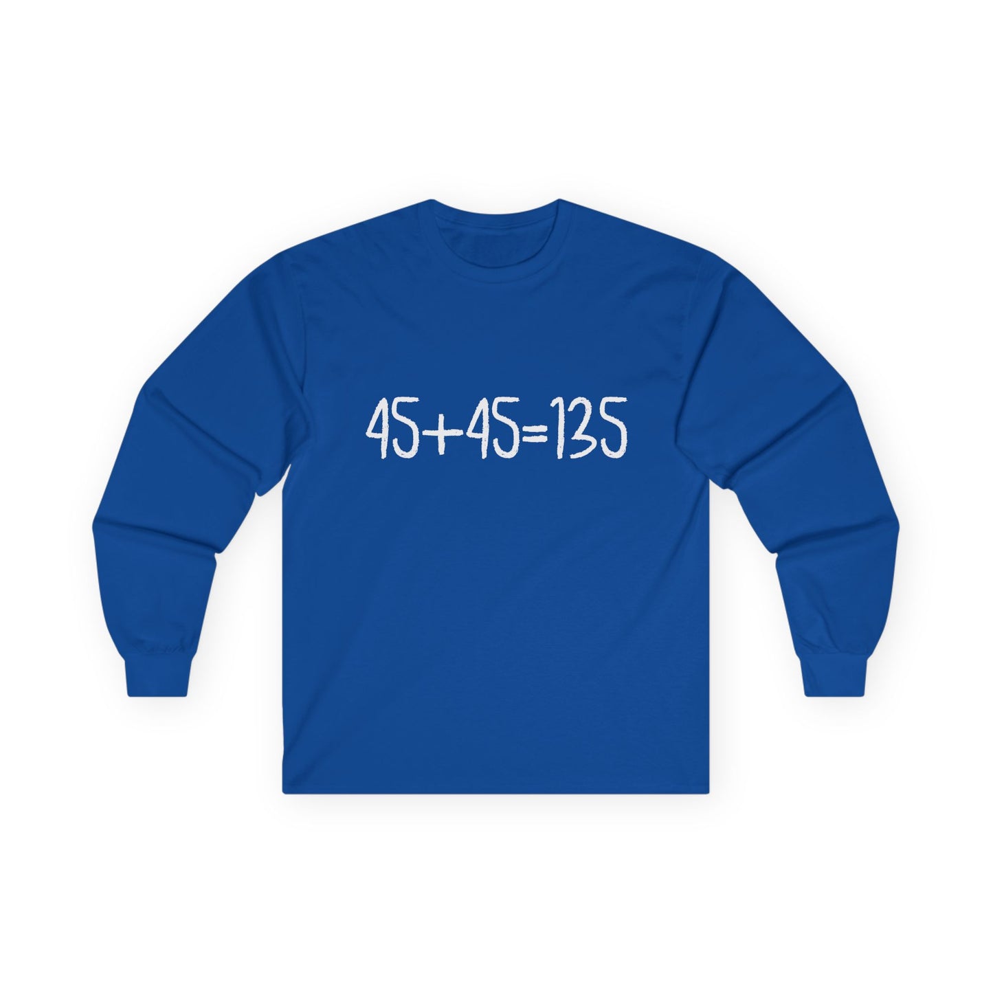 Gym Math Long Sleeve Tee