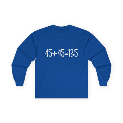 Gym Math Long Sleeve Tee