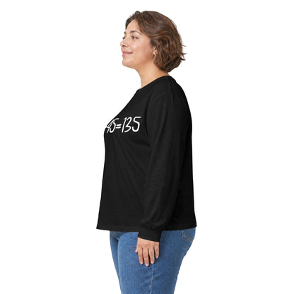 Gym Math Long Sleeve Tee
