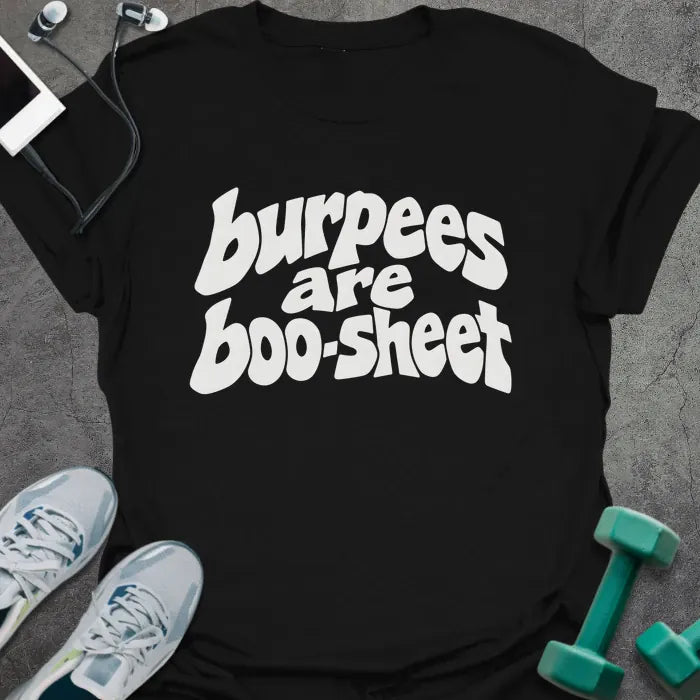 T-Shirt Black / S Burpees Boo T-Shirt
