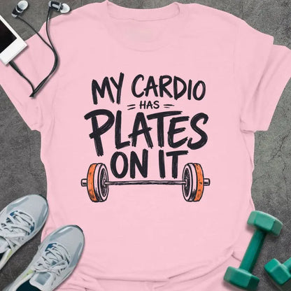 T-Shirt Light Pink / S Cardio Plates T-Shirt