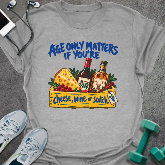 T-Shirt Sport Grey / S Cheese Scotch T-Shirt