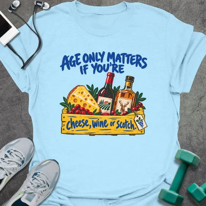 T-Shirt Light Blue / S Cheese Scotch T-Shirt