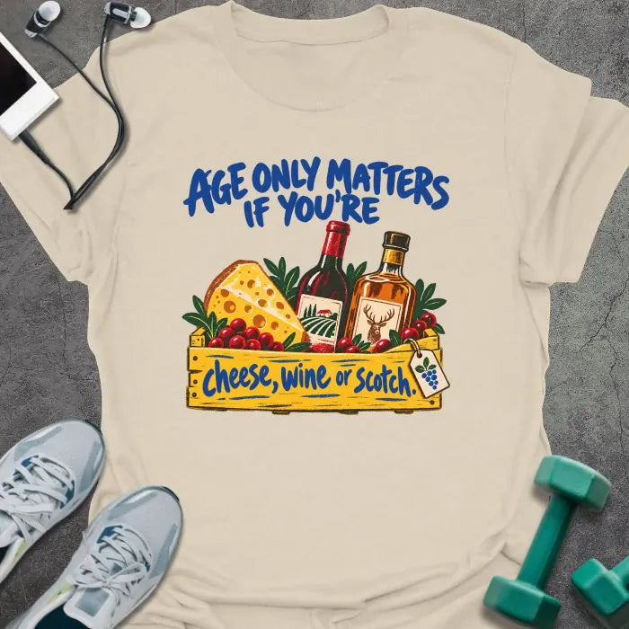 T-Shirt Natural / S Cheese Scotch T-Shirt