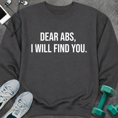 Sweatshirt Dark Heather / S Dear Abs Sweatshirt