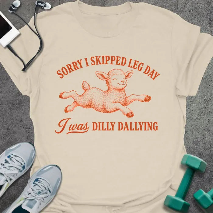 T-Shirt Natural / S Dilly Dallying T-Shirt