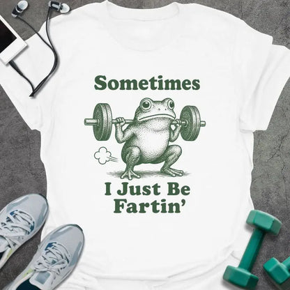 T-Shirt White / S Fartin Frog T-Shirt