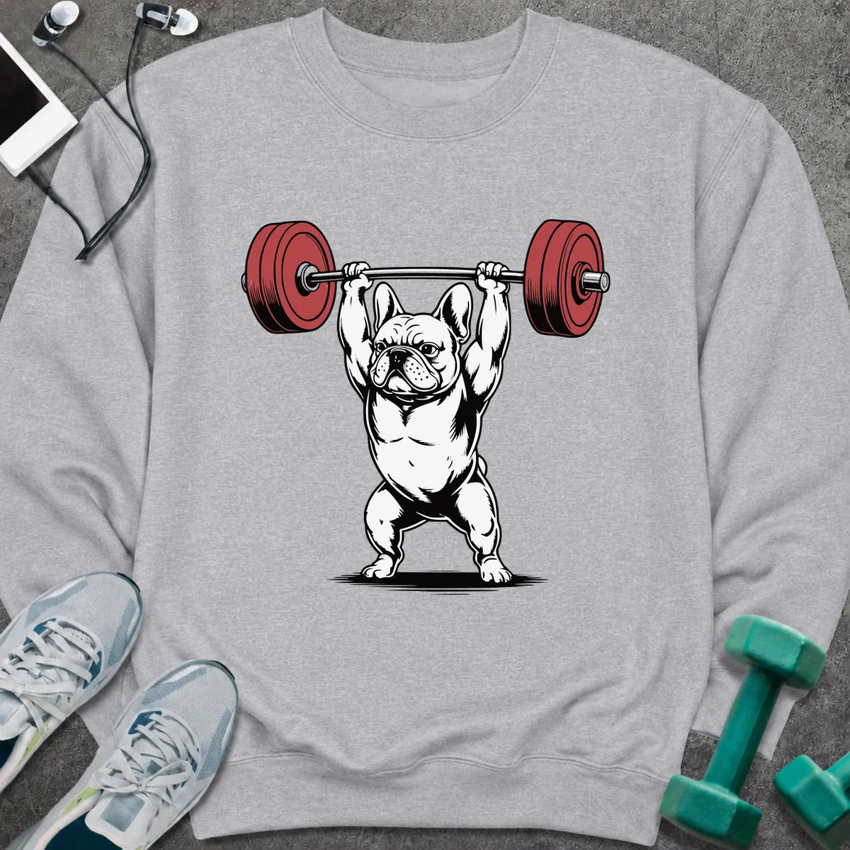 Sweatshirt Sport Grey / S Frenchie Sweatshirt