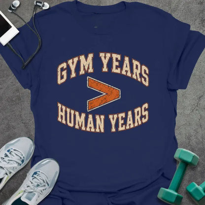 T-Shirt Navy / S Gym Years T-Shirt