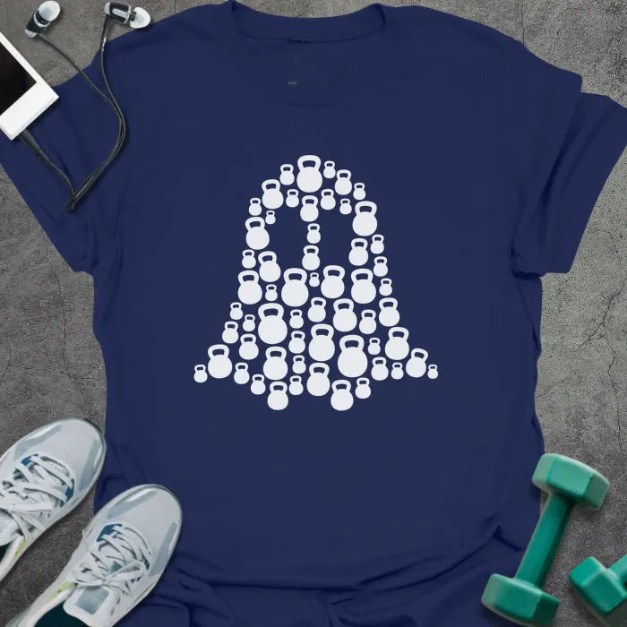 T-Shirt Navy / S Kettlebell Ghost T-Shirt