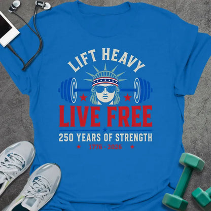 T-Shirt Royal / S Lady Lifts T-Shirt