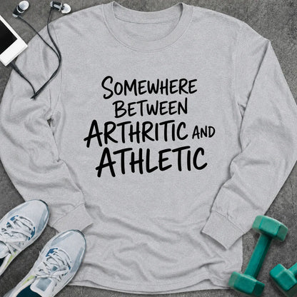 Long-sleeve Ash / S Arthritic Athletic Long Sleeve Tee