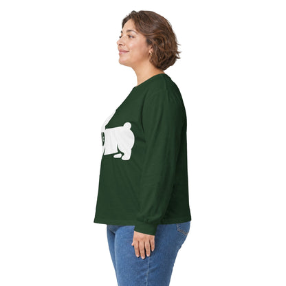 Long-sleeve Corgi Dumbbell Long Sleeve Tee
