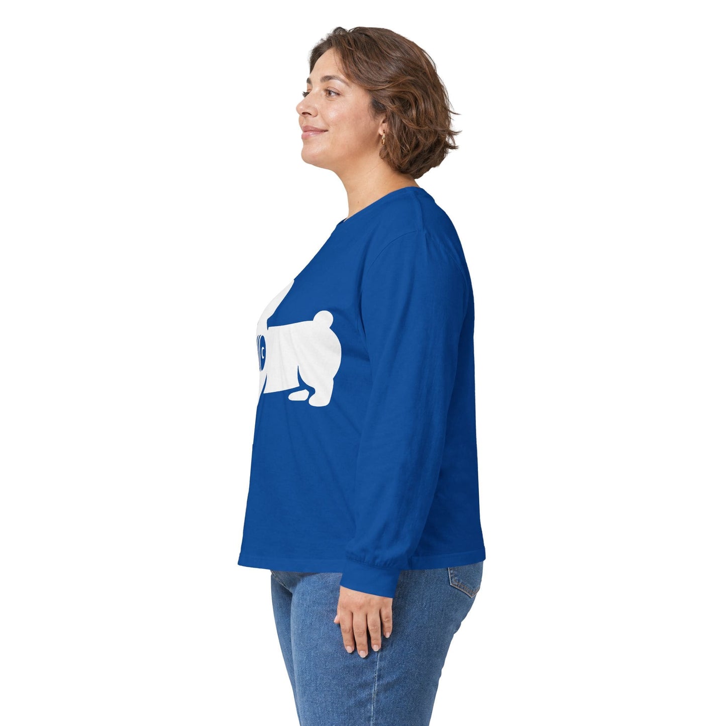 Long-sleeve Corgi Dumbbell Long Sleeve Tee