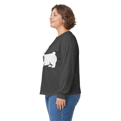 Long-sleeve Corgi Dumbbell Long Sleeve Tee