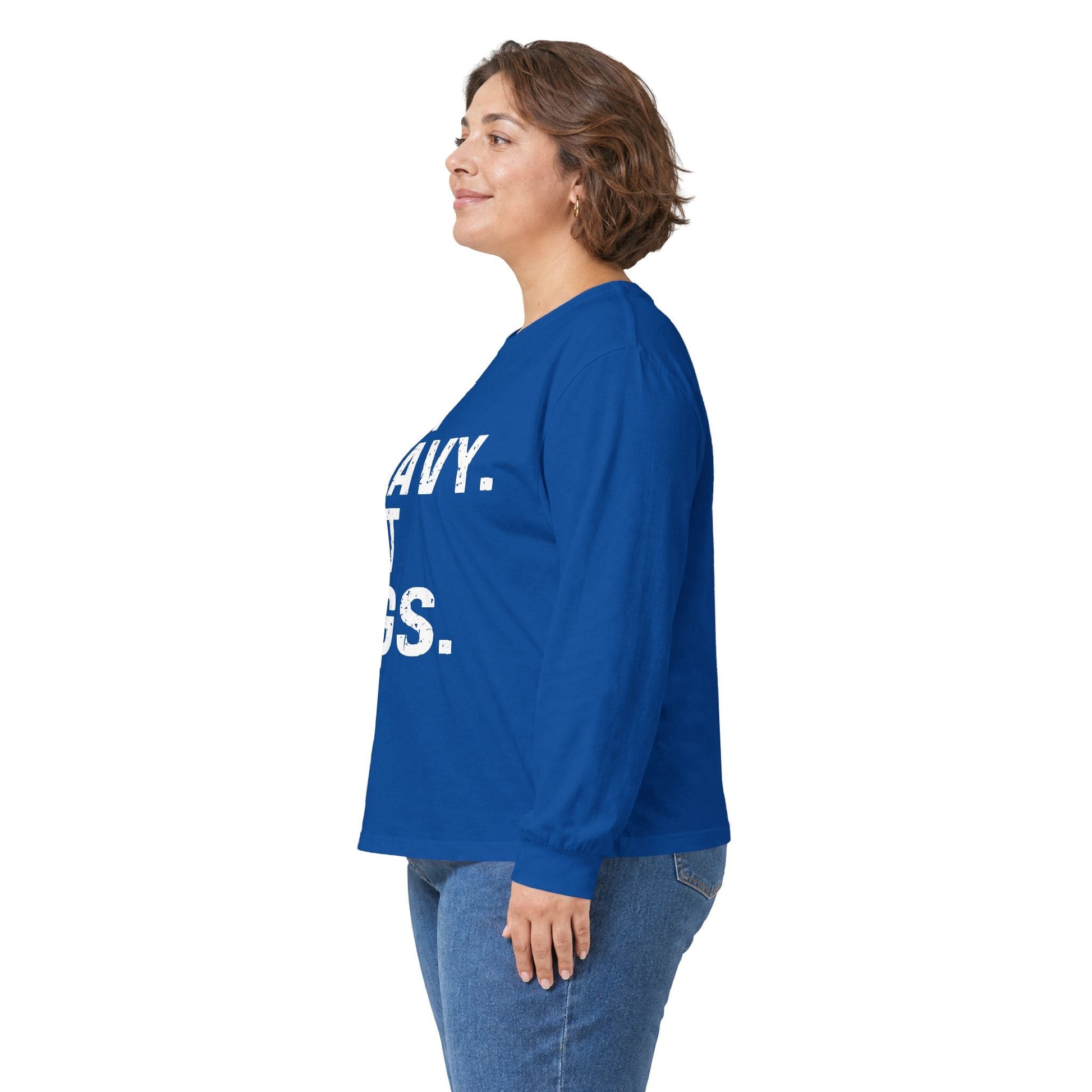 Long-sleeve Lift Heavy Pet Dogs Long Sleeve Tee