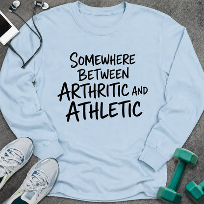 Long-sleeve Light Blue / S Arthritic Athletic Long Sleeve Tee