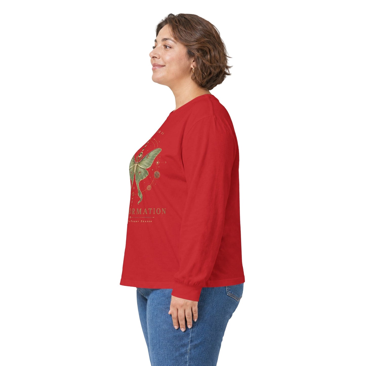 Long-sleeve Moth Transformation Long Sleeve Tee