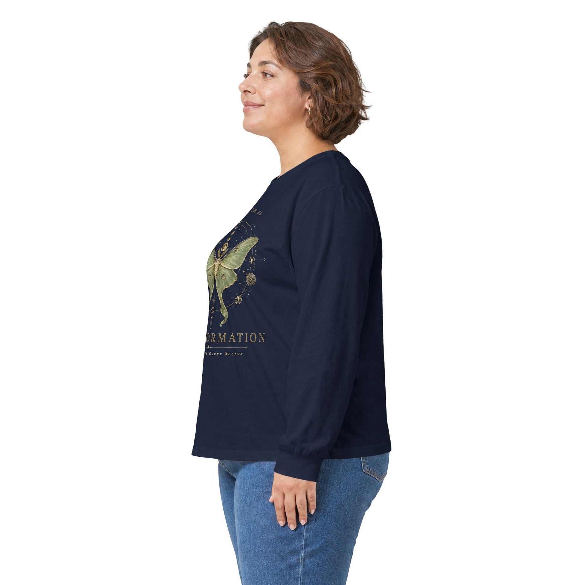 Long-sleeve Moth Transformation Long Sleeve Tee