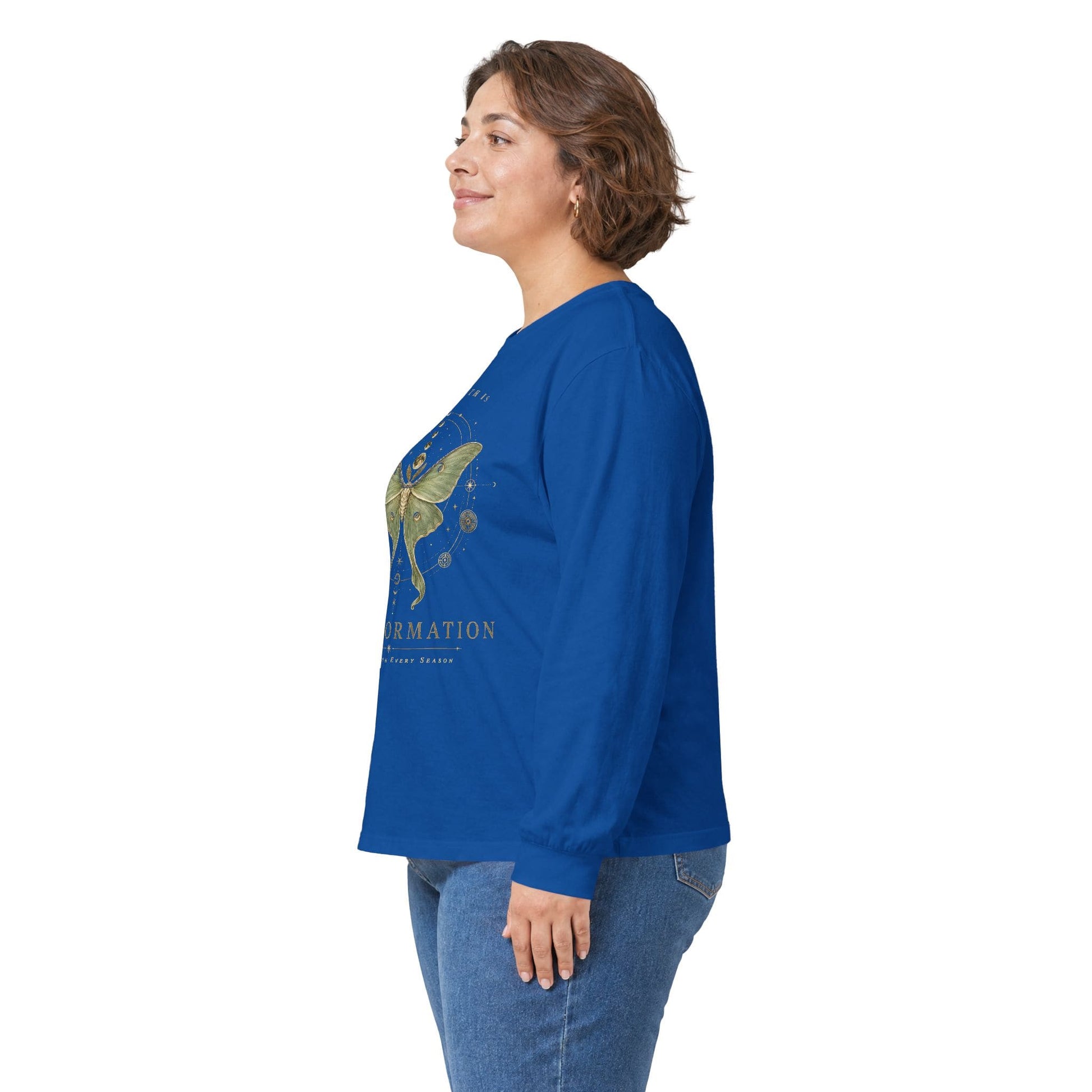 Long-sleeve Moth Transformation Long Sleeve Tee