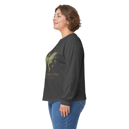 Long-sleeve Moth Transformation Long Sleeve Tee