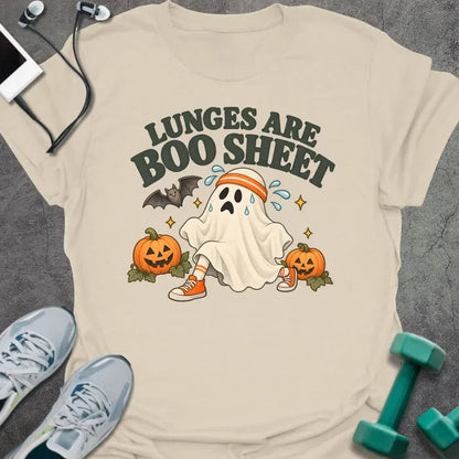 T-Shirt Natural / S Lunges Boo T-Shirt