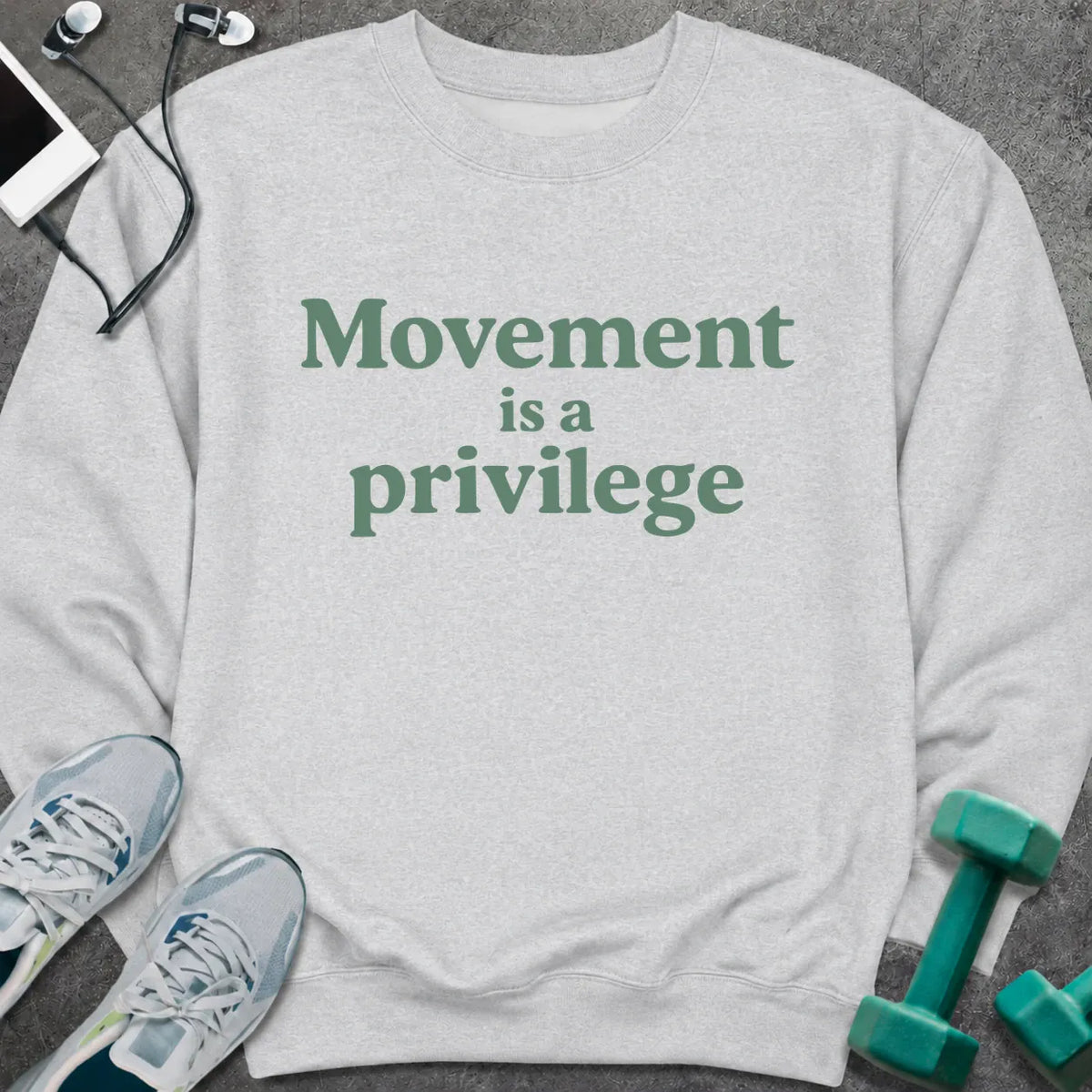 Sweatshirt Ash / S Movement Privilege Sweatshirt